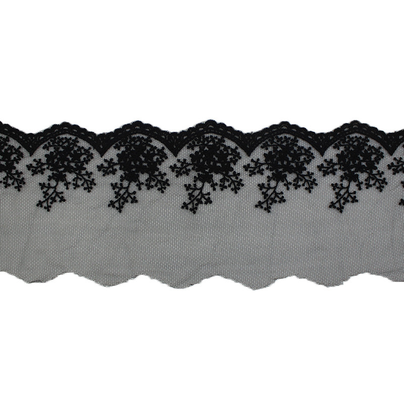 Πλάτος 11cm Μπεζ Λευκό Μαύρο Υλικό Ρούχων DIY Craft Κέντημα Γάμου Δαντέλα Διακοσμητικά Αξεσουάρ Ραπτικής Διακόσμηση σπιτιού