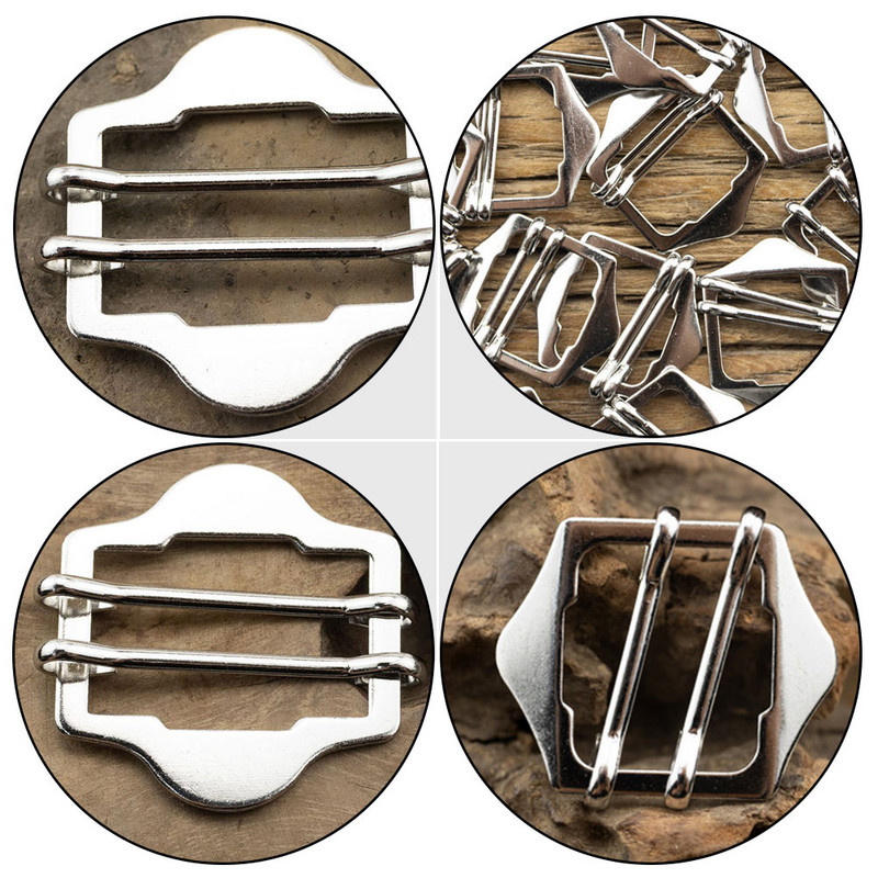 10 gab. Čības Uzvalku pogas Metāla apģērbs Ģeometrija sprādzes Regulējama siksna Misiņš Dekoratīvie apģērbi Bagāžas siksnas Čemodāni