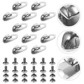 12 gab. Sneaker Apavu Šņores Sprādzes Sporta Zābaki Aksesuāri Kāpšanas āķi sakausējuma metāla apavi