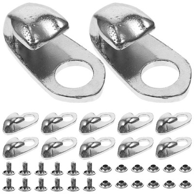 12 gab. Sneaker Apavu Šņores Sprādzes Sporta Zābaki Aksesuāri Kāpšanas āķi sakausējuma metāla apavi