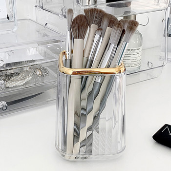 Luxury Makeup Organizers Desktop Cosmetic Brush Storage Box Office Στυλοθήκη Μακιγιάζ Organizer Κραγιόν Sundries Θήκη