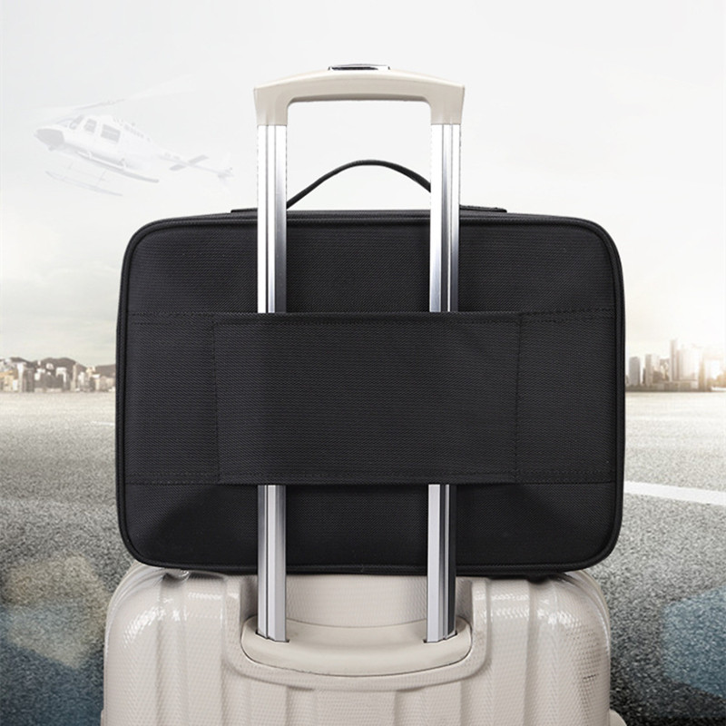 Lielas ietilpības aplauzuma komplekti ceļojumu kosmētikas soma sieviešu pārnēsājamai kosmētikas somiņai.