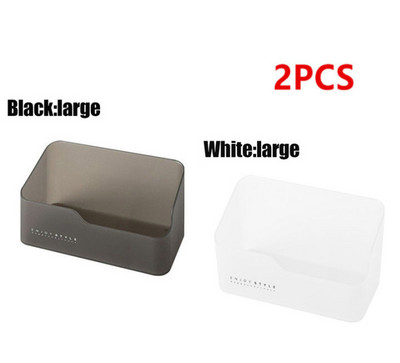 Πλαστικό κουτί αποθήκευσης μακιγιάζ Μπάνιου Οργανωτής καλλυντικών Επιτραπέζιο μακιγιάζ Θήκη αποθήκευσης κοσμημάτων Διάφορα Επιτραπέζια δοχεία οργάνωσης