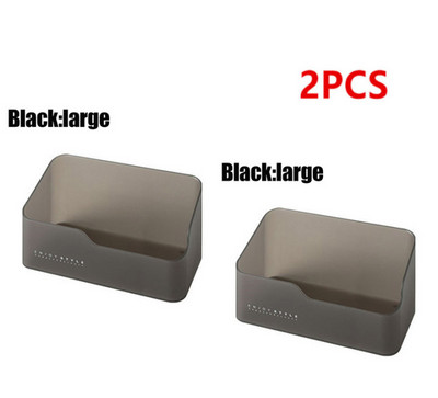 Πλαστικό κουτί αποθήκευσης μακιγιάζ Μπάνιου Οργανωτής καλλυντικών Επιτραπέζιο μακιγιάζ Θήκη αποθήκευσης κοσμημάτων Διάφορα Επιτραπέζια δοχεία οργάνωσης