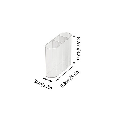 Vannas istabas glabāšanas kaste Taisnstūrveida galddatora kosmētikas uzglabāšanas groza rokturis, saliekams grims organizators, lūpu krāsu konteiners