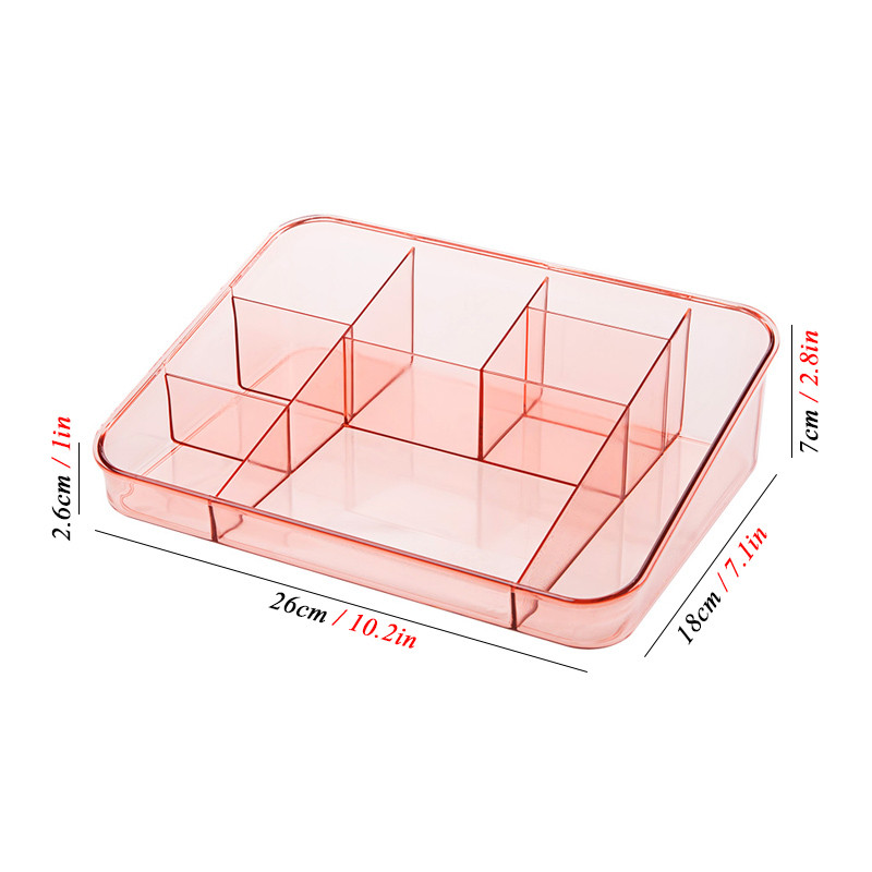 MeyJig Μακιγιάζ Κουτί Αποθήκευσης Καλλυντικών Γραφείο Ατζέντα Μπάνιου Θήκη μακιγιάζ Μεγάλης χωρητικότητας Θήκη κραγιόν με πινέλο