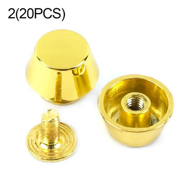 Punk rihm pagasi käsitöö, jalgu kaitsvad käekotid, põhja küünenaastud seente kruvid riideesemed needid needid naastud