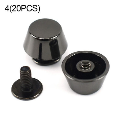 Punk rihm pagasi käsitöö, jalgu kaitsvad käekotid, põhja küünenaastud seente kruvid riideesemed needid needid naastud