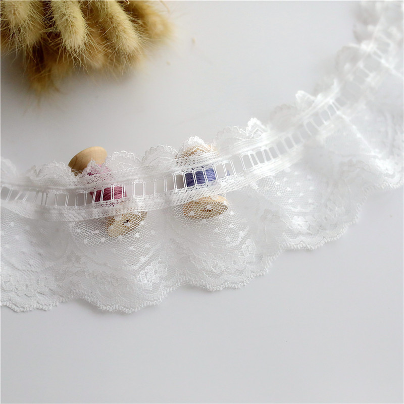 7 CM plats, balts, melns tills, audums, rokdarbi, mežģīnes, kleita, apkakle, aproces, volāni Apdare šūšanai, apģērba dekors.