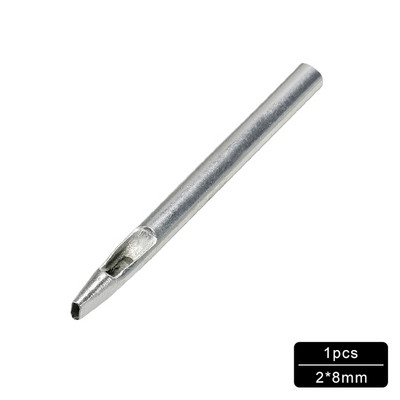 Kožni komplet za bušenje rupa okruglog oblika Brtva za pojas za sat, šuplji kožni remen za prošivanje remena s četvrtastom rupom Alati za izradu