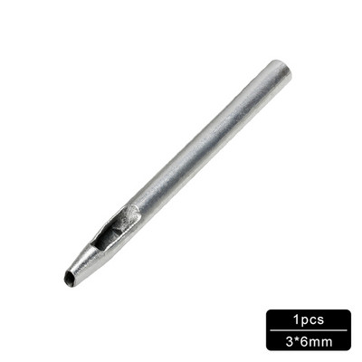 Kožni komplet za bušenje rupa okruglog oblika Brtva za pojas za sat, šuplji kožni remen za prošivanje remena s četvrtastom rupom Alati za izradu