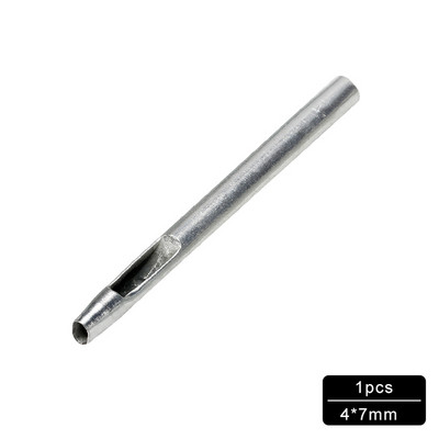 Kožni komplet za bušenje rupa okruglog oblika Brtva za pojas za sat, šuplji kožni remen za prošivanje remena s četvrtastom rupom Alati za izradu