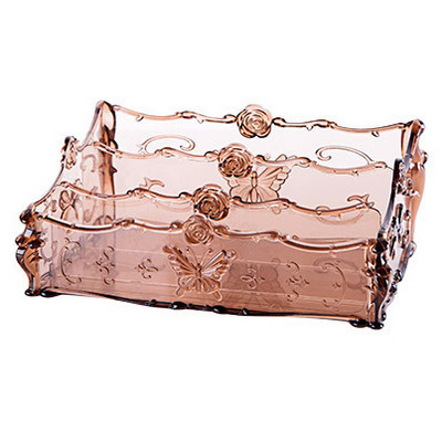 MeyJig Makeup Cosmetic Storage Box Πινέλο Θήκη κραγιόν Επιτραπέζιο Organizer Μπάνιου Βιτρίνα μακιγιάζ μεγάλης χωρητικότητας