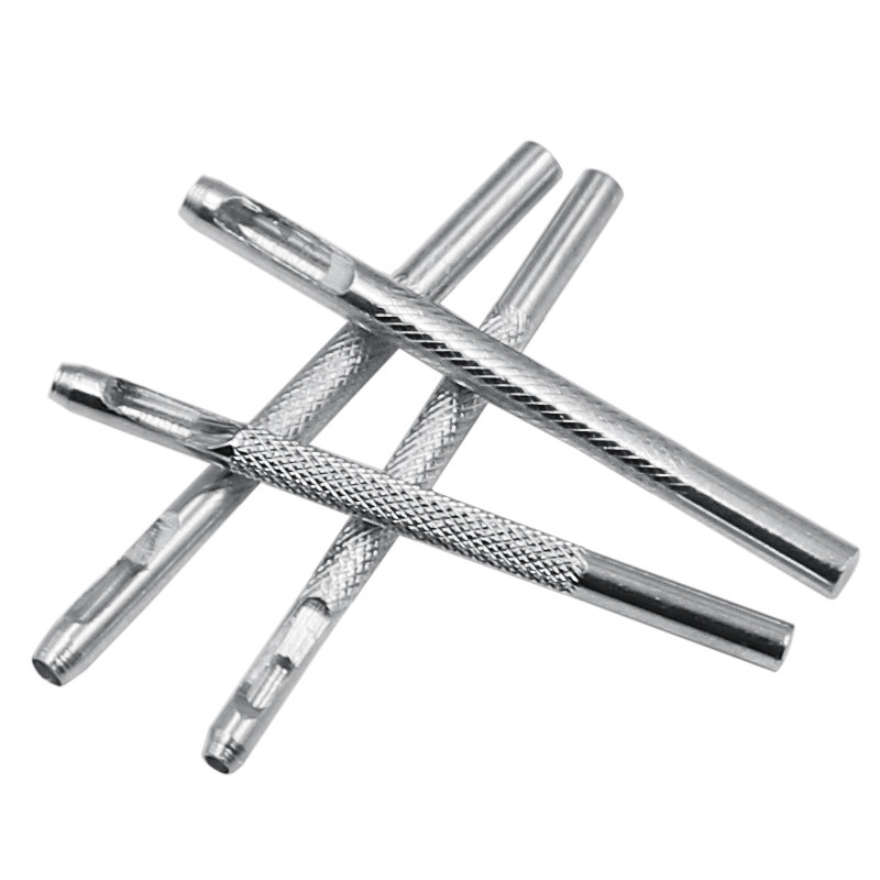 Apvalios formos odinis perforuojamas diržas laikrodžio juosta, tuščiaviduris „pasidaryk pats“ įrankis