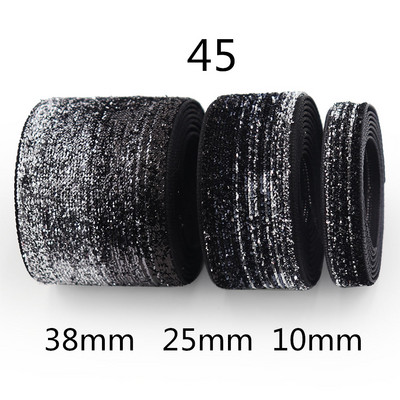 Glitter Ribbon Metallic Ribbon 5 Yards, Glitter Ribbon for Gifts Wrapping Crafts Baby Shower Holiday Διακόσμηση Floral Design