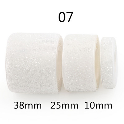 Glitter Ribbon Metallic Ribbon 5 Yards, Glitter Ribbon for Gifts Wrapping Crafts Baby Shower Holiday Διακόσμηση Floral Design