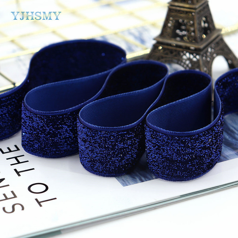 Glitter Ribbon Metallic Ribbon 5 Yards, Glitter Ribbon for Gifts Wrapping Crafts Baby Shower Holiday ​Διακόσμηση Floral Design