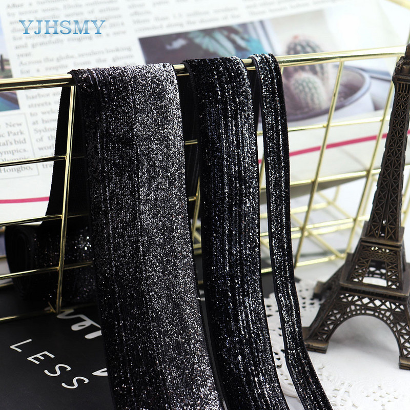 Glitter Ribbon Metallic Ribbon 5 Yards, Glitter Ribbon for Gifts Wrapping Crafts Baby Shower Holiday ​Διακόσμηση Floral Design