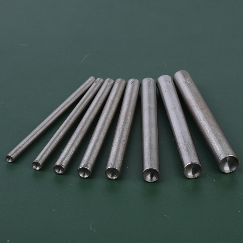 Εργαλείο διάτρησης LMDZ 1Pcs Μεταλλικό πριτσίνι διάτρησης Hand Knock DIY Εργαλείο εγκατάστασης του Εργαλείου πολλαπλών λειτουργιών καλουπιού με κουμπιά ματιών