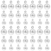 Matu aksesuāri Dekoratīvās pērļu pogas Apģērbs Kāzu kleita Šūšana DIY Sakausējums Stikla Dekorācijas Apģērbi Vintage