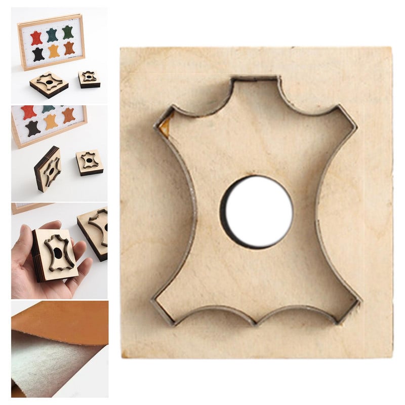 Καλούπι για κρεμαστό κόσμημα προτύπων ετικετών για καλούπια κοπής δερμάτινων χειροτεχνιών Εύκολο στη χρήση