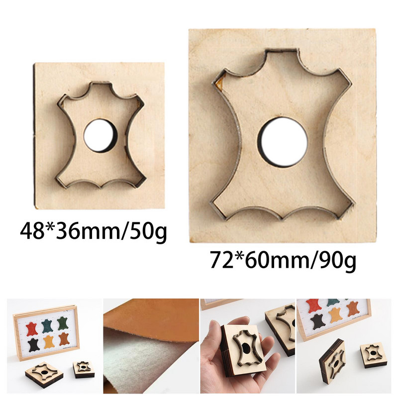 Καλούπι για κρεμαστό κόσμημα προτύπων ετικετών για καλούπια κοπής δερμάτινων χειροτεχνιών Εύκολο στη χρήση