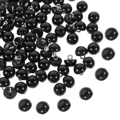 100 τμχ Do It Yourself Κουμπιά από κράμα γυαλιού Λευκά μαργαριτάρια Ρούχα Διακοσμητικά ρούχα Διακοσμητικά μανιτάρια DIY Faux Floral