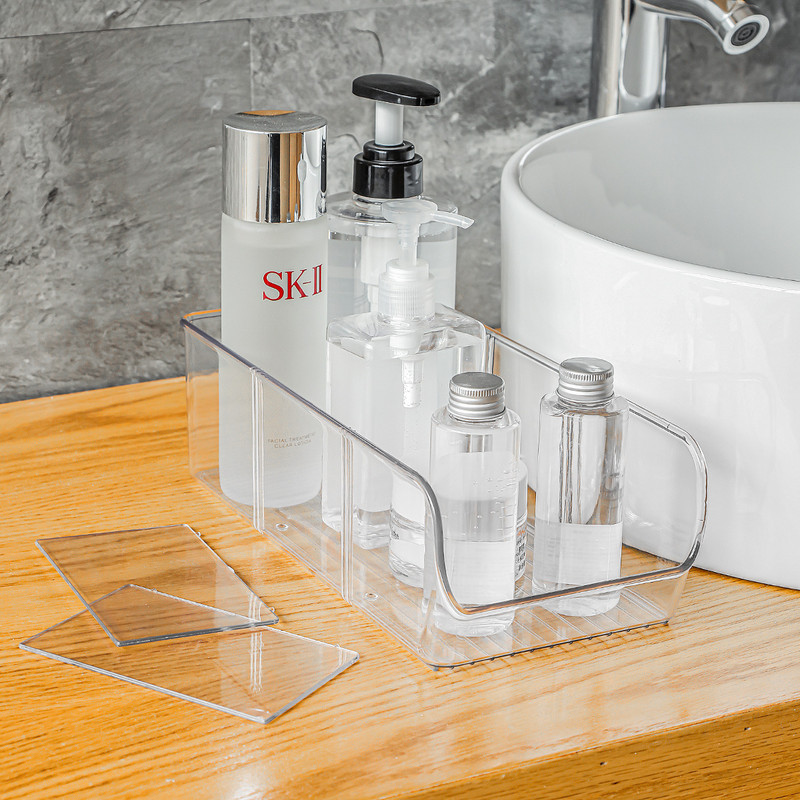 Caurspīdīgs 24 Grid lūpu krāsas statīva futrālis grima organizatora uzglabāšanas kaste Lūpu krāsas displeja statīva turētājs Kosmētikas kosmētikas organizatora kaste