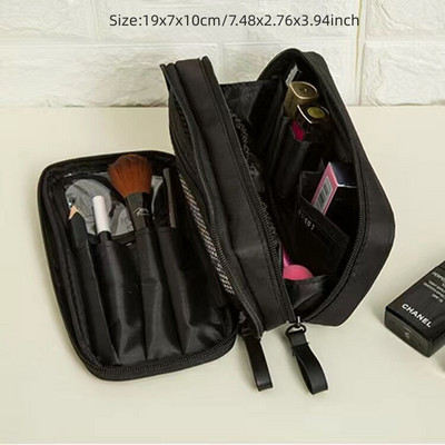 Ταξιδιωτική οργάνωση μακιγιάζ σε σχήμα βαρελιού Γυναικεία καλλυντικά πλυντήριο ρούχων Θήκη φερμουάρ Γυναικεία Trip Box Μακιγιάζ Αξεσουάρ Αναλώσιμα