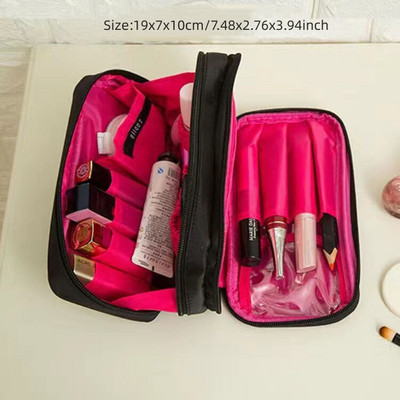 Ταξιδιωτική οργάνωση μακιγιάζ σε σχήμα βαρελιού Γυναικεία καλλυντικά πλυντήριο ρούχων Θήκη φερμουάρ Γυναικεία Trip Box Μακιγιάζ Αξεσουάρ Αναλώσιμα