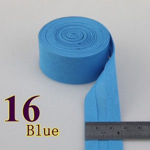 25 χιλιοστά (1") Επιπλέον πλάτους πίσω σιδερωμένο μονό διπλωμένο βαμβακερό κολλητικό δέσιμο για αξεσουάρ ραπτικής χειροτεχνίας ενδυμάτων Diy