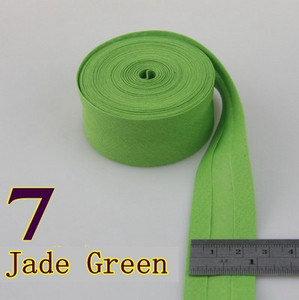 25 χιλιοστά (1") Επιπλέον πλάτους πίσω σιδερωμένο μονό διπλωμένο βαμβακερό κολλητικό δέσιμο για αξεσουάρ ραπτικής χειροτεχνίας ενδυμάτων Diy