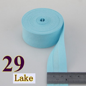 25 χιλιοστά (1") Επιπλέον πλάτους πίσω σιδερωμένο μονό διπλωμένο βαμβακερό κολλητικό δέσιμο για αξεσουάρ ραπτικής χειροτεχνίας ενδυμάτων Diy