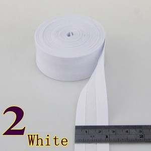 25 χιλιοστά (1") Επιπλέον πλάτους πίσω σιδερωμένο μονό διπλωμένο βαμβακερό κολλητικό δέσιμο για αξεσουάρ ραπτικής χειροτεχνίας ενδυμάτων Diy