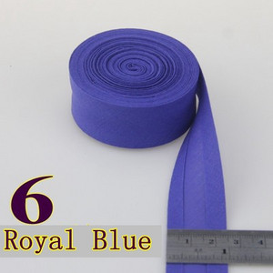 25 χιλιοστά (1") Επιπλέον πλάτους πίσω σιδερωμένο μονό διπλωμένο βαμβακερό κολλητικό δέσιμο για αξεσουάρ ραπτικής χειροτεχνίας ενδυμάτων Diy