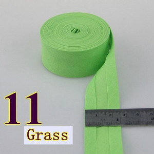 25 χιλιοστά (1") Επιπλέον πλάτους πίσω σιδερωμένο μονό διπλωμένο βαμβακερό κολλητικό δέσιμο για αξεσουάρ ραπτικής χειροτεχνίας ενδυμάτων Diy