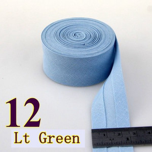 25 χιλιοστά (1") Επιπλέον πλάτους πίσω σιδερωμένο μονό διπλωμένο βαμβακερό κολλητικό δέσιμο για αξεσουάρ ραπτικής χειροτεχνίας ενδυμάτων Diy