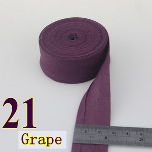 25 χιλιοστά (1") Επιπλέον πλάτους πίσω σιδερωμένο μονό διπλωμένο βαμβακερό κολλητικό δέσιμο για αξεσουάρ ραπτικής χειροτεχνίας ενδυμάτων Diy