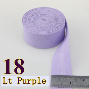 25 χιλιοστά (1") Επιπλέον πλάτους πίσω σιδερωμένο μονό διπλωμένο βαμβακερό κολλητικό δέσιμο για αξεσουάρ ραπτικής χειροτεχνίας ενδυμάτων Diy