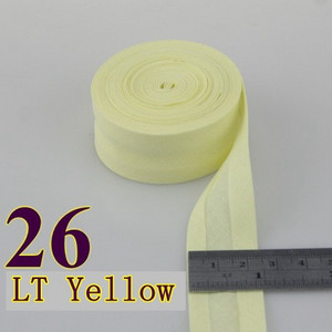 25 χιλιοστά (1") Επιπλέον πλάτους πίσω σιδερωμένο μονό διπλωμένο βαμβακερό κολλητικό δέσιμο για αξεσουάρ ραπτικής χειροτεχνίας ενδυμάτων Diy