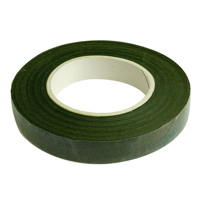 Ziedu papīra lente Vītnes vainags ziedu kāts Pašlīmējošā lente 30 jards 12 mm papīra amatniecības mākslīgie ziedi pašlīmējošā lente