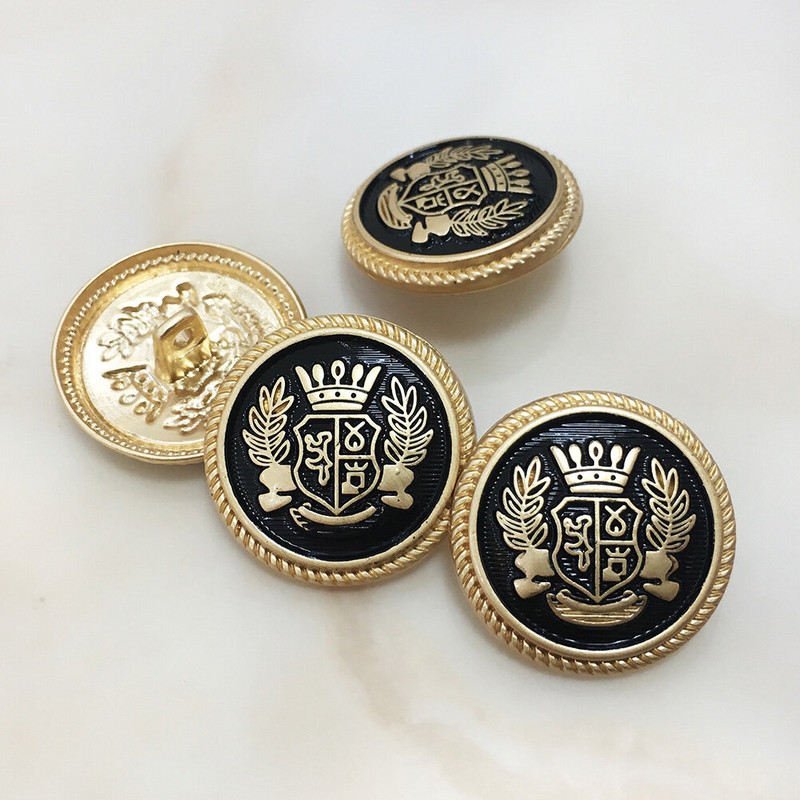 16 τμχ Κουμπιά Ραπτικής Διακοσμητικό Κουμπί από κράμα λεπτού κράματος Κουμπί βρετανικού στυλ