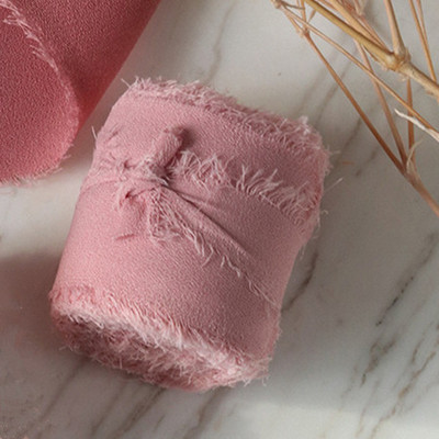 Rankų darbo šifono juostelė, šilko primenanti juostelė Vestuvių kvietimų įvyniojimas puokštės Medžiaginės juostelės Gimtadienio dekoracijos Dovanos