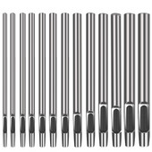 MIUSIE 0,5-5 mm nahast augustustööriistad Kvaliteetsest terasest augulõikur Õõnes käsitöötarbed nahast kellarihmade rihmade jaoks