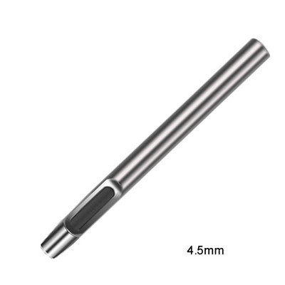 MIUSIE 0,5-5 mm nahast augustustööriistad Kvaliteetsest terasest augulõikur Õõnes käsitöötarbed nahast kellarihmade rihmade jaoks