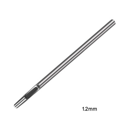 MIUSIE 0,5-5 mm nahast augustustööriistad Kvaliteetsest terasest augulõikur Õõnes käsitöötarbed nahast kellarihmade rihmade jaoks