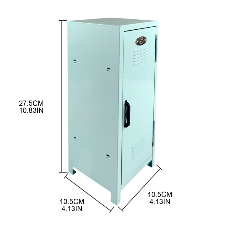 Σφυρήλατο σίδερο Μικρό ντουλάπι αποθήκευσης μακιγιάζ Καλλυντικά Κουτί αποθήκευσης για κορίτσια