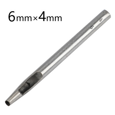 LMDZ 1Gb ovālas formas caurumu griezēja komplekts perforatora jostas pulksteņa siksniņa ādas apstrādei, sašūšanas siksnas jostas kvadrātveida caurums, DIY instrumenti