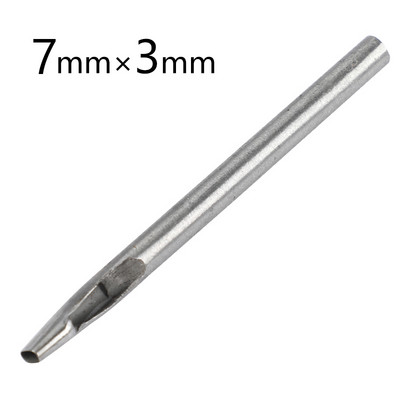 LMDZ 1Gb ovālas formas caurumu griezēja komplekts perforatora jostas pulksteņa siksniņa ādas apstrādei, sašūšanas siksnas jostas kvadrātveida caurums, DIY instrumenti