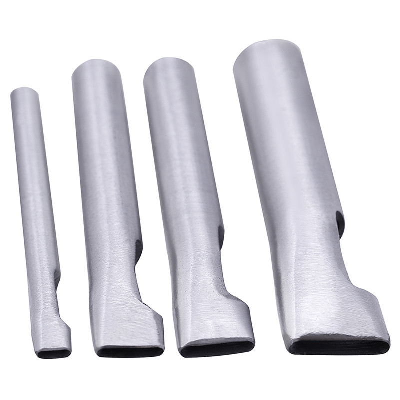 LMDZ 1Gb ovālas formas caurumu griezēja komplekts perforatora jostas pulksteņa siksniņa ādas apstrādei, sašūšanas siksnas jostas kvadrātveida caurums, DIY instrumenti